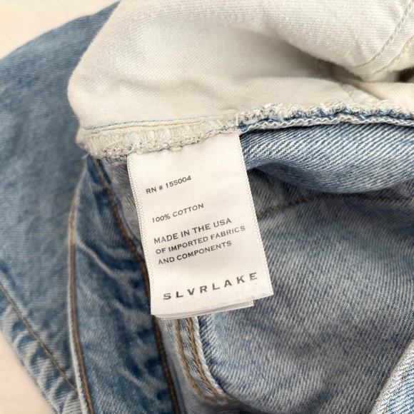 SLVRLAKE London Crop Jeans in Fool For Love - Picture 6 of 6